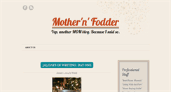 Desktop Screenshot of mothernfodder.com